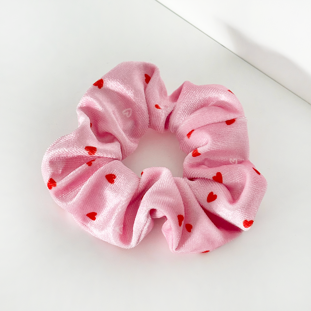 Cute Hearts Scrunchie
