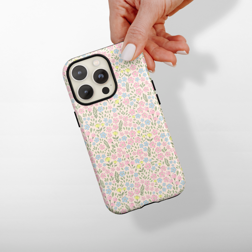Tough Phone Case - Ditsy Flower Meadow