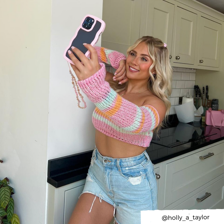Curvy Phone Case - Pink