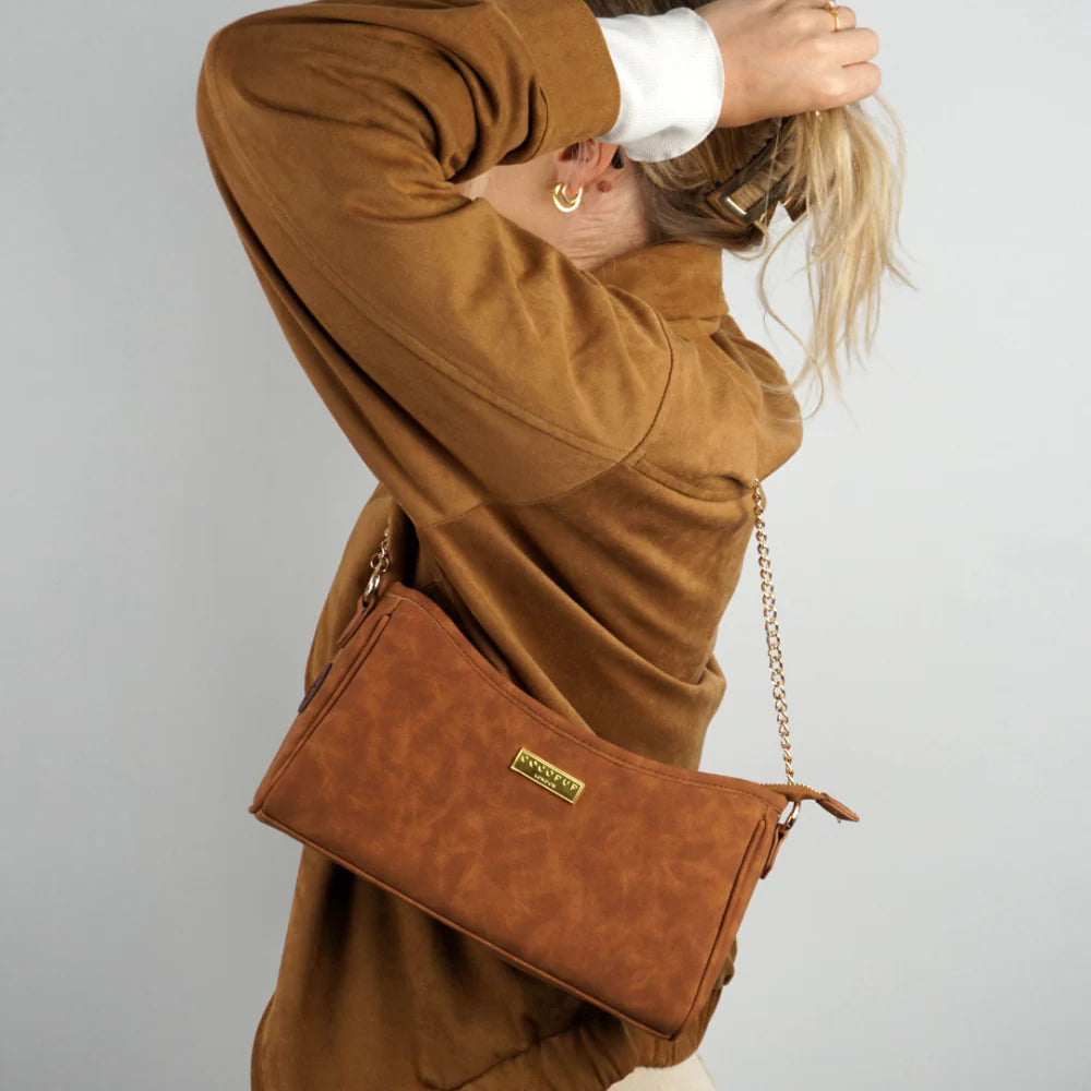 Dog Walking Handbag - Suedette