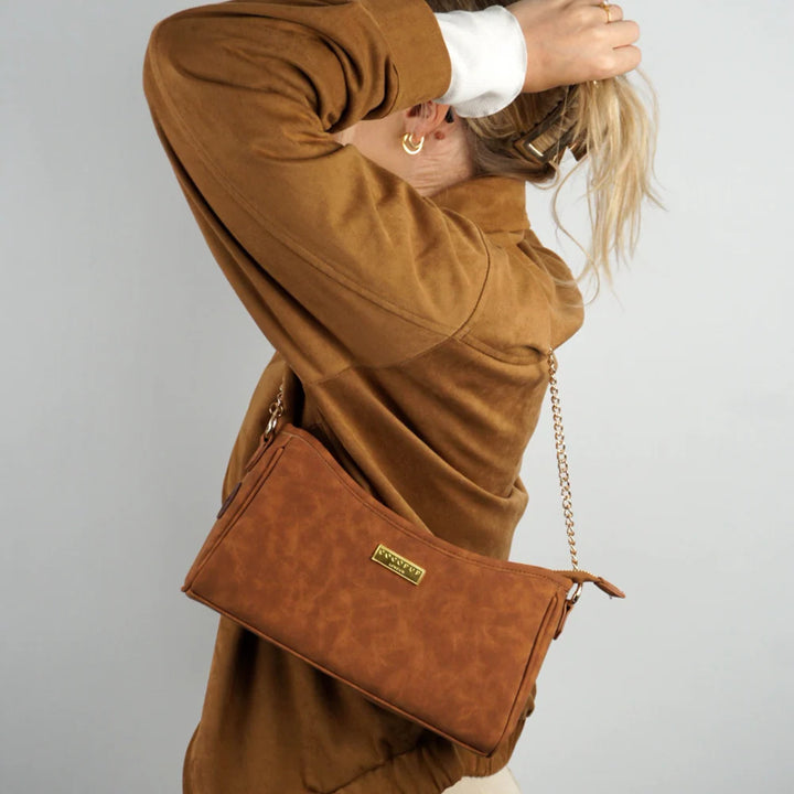 Dog Walking Handbag - Suedette