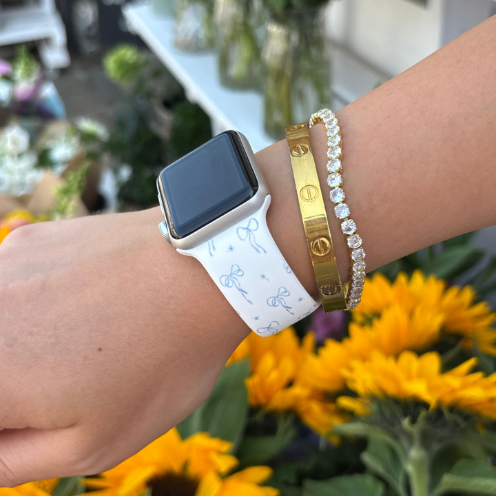 Bluebell Bows Apple Watch Strap