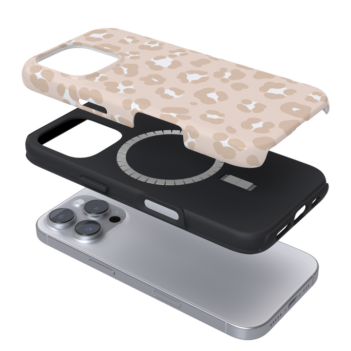 Tough MagSafe® Phone Case - Nude Chic Leopard