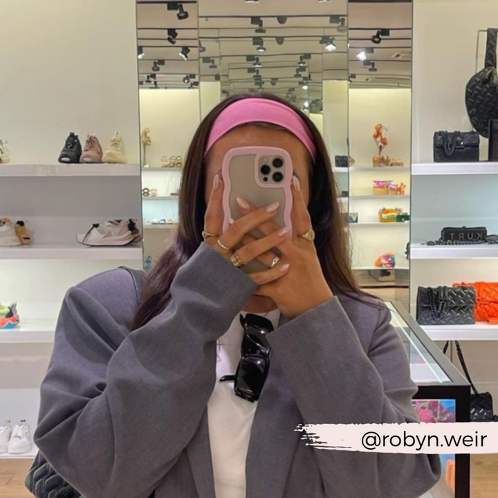 Curvy Phone Case - Pink