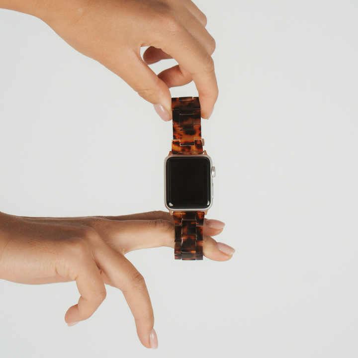 Luxe Tortoiseshell Apple Watch Strap