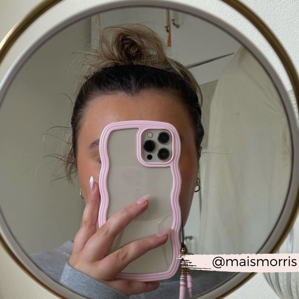 Curvy Phone Case - Pink