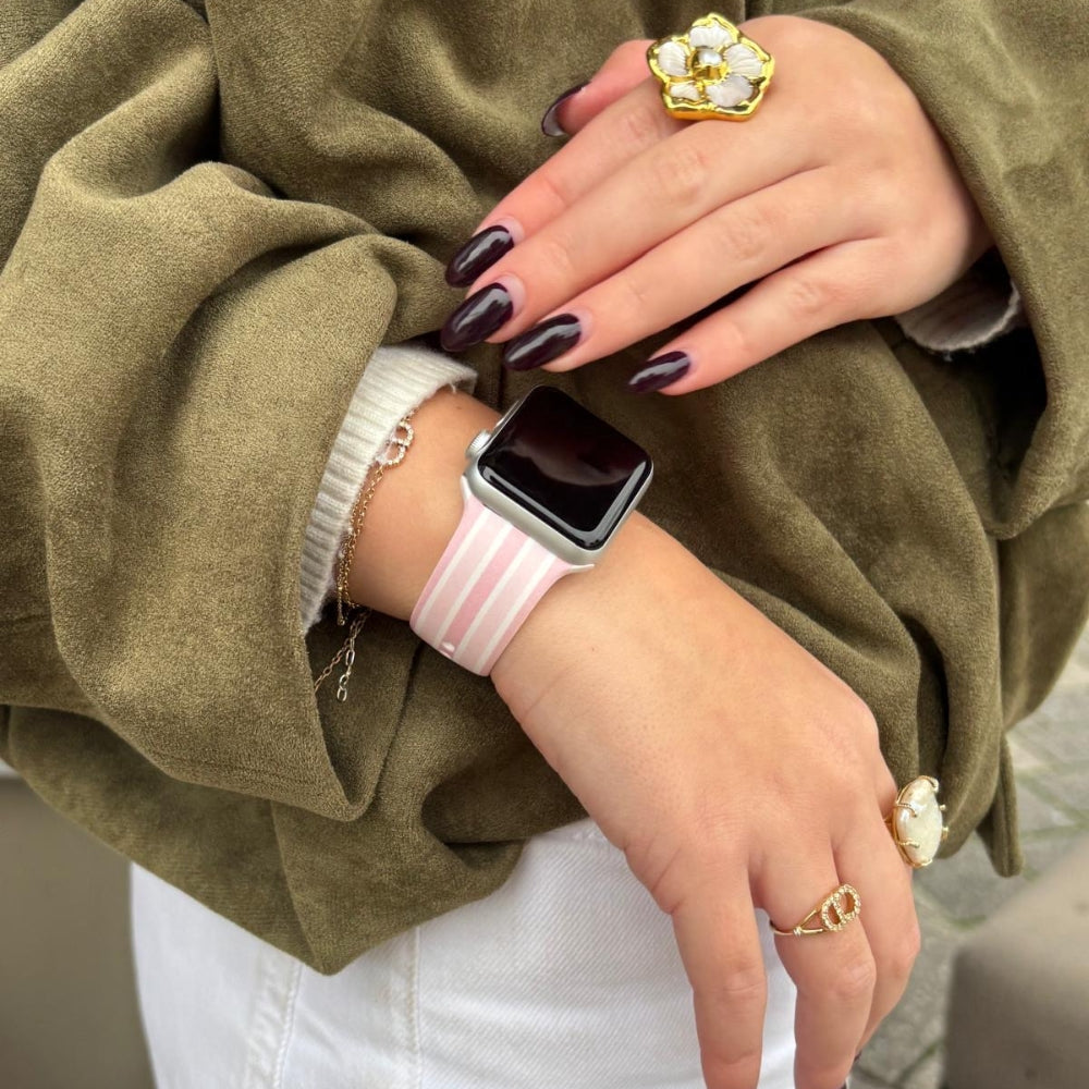 Powder Stripe Apple Watch Strap