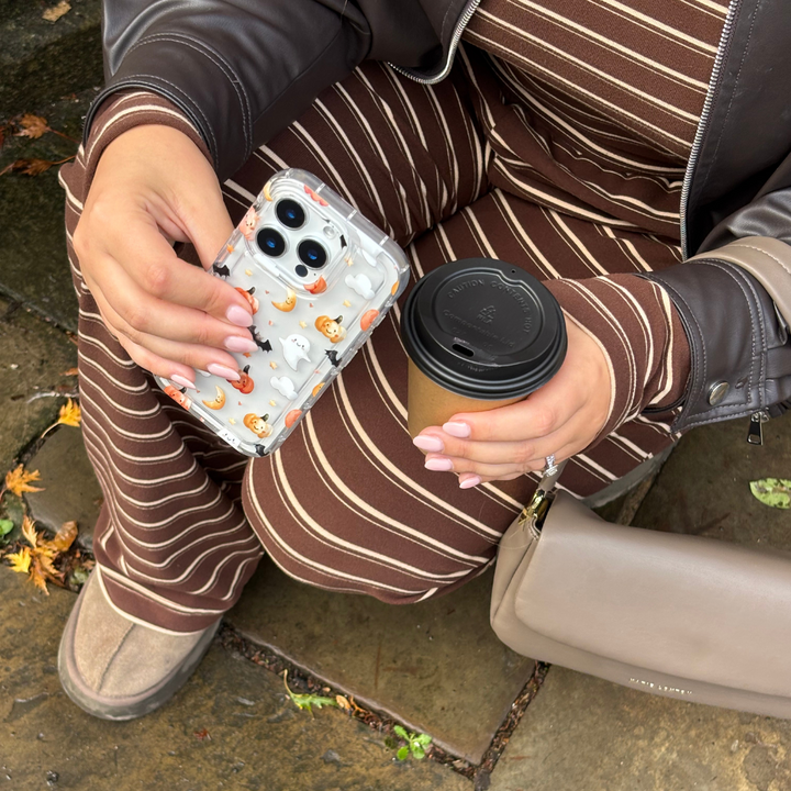 Clear Phone Case - Halloween Friends