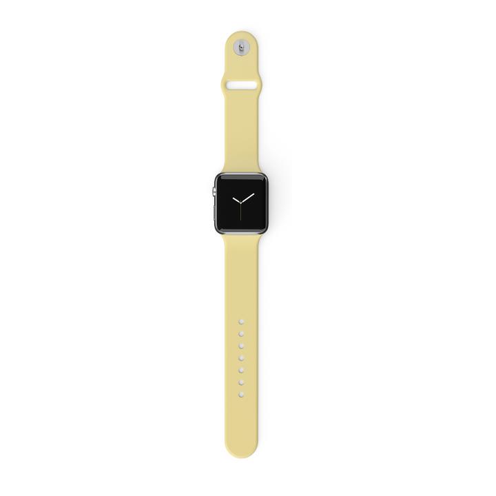 NAKD Apple Watch Strap - Butter Yellow