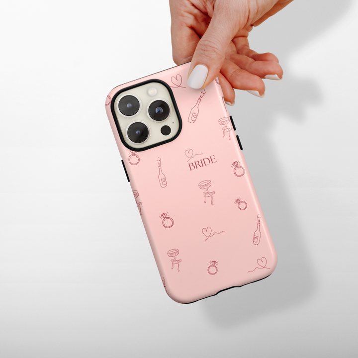 Personalised Bridal Tough Phone Case
