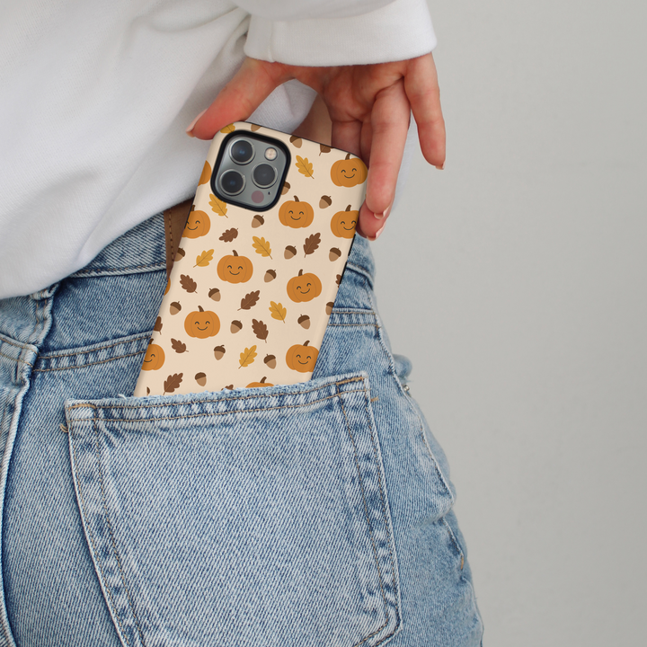 Tough Phone Case - Cute Pumpkins