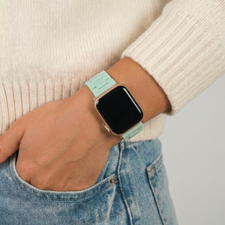 Luxe Pastel Mint Apple Watch Strap