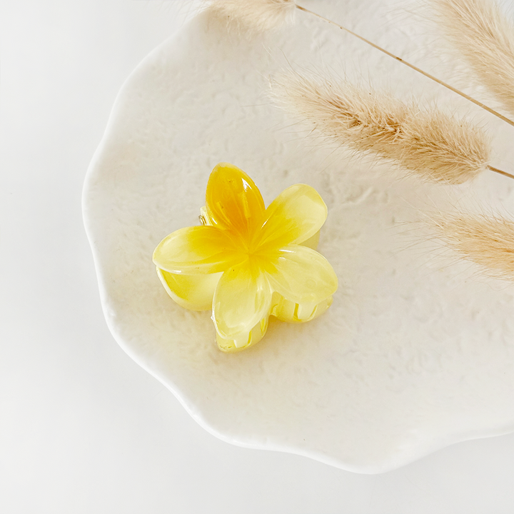 MINI TROPICAL FLOWER CLAW CLIP - 6 PACK