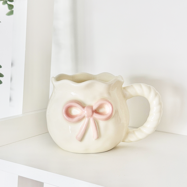 Pink Bow Mug
