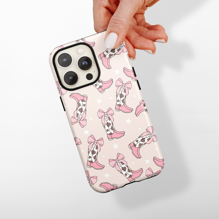 Tough MagSafe® Phone Case - Coquette Bow Cowgirl