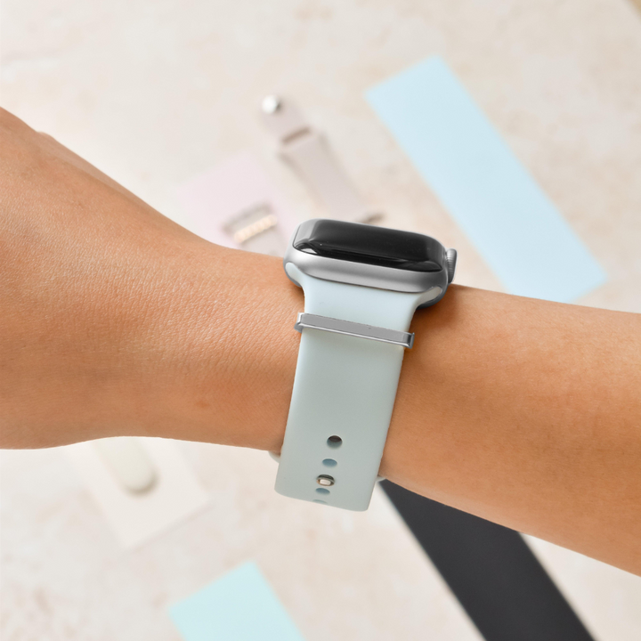 Watch Strap Charm - Silver Bar