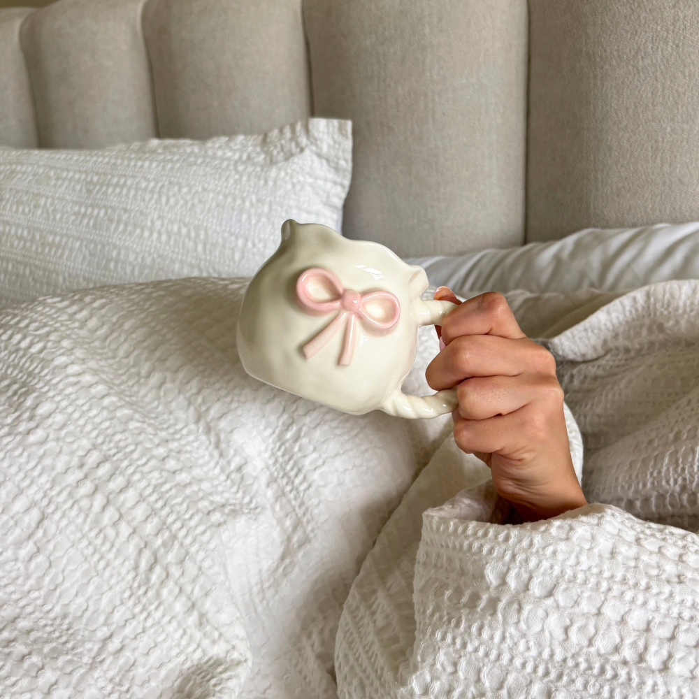 Pink Bow Mug