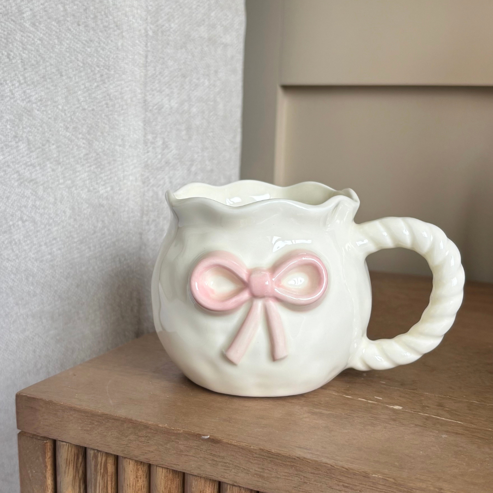 Pink Bow Mug
