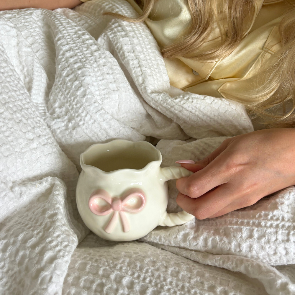 Pink Bow Mug