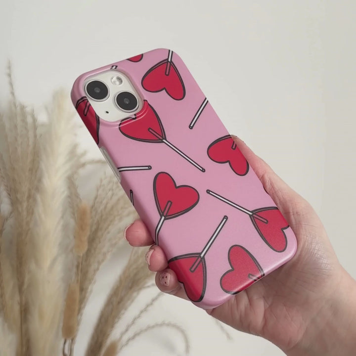 Candy Hearts Phone Case