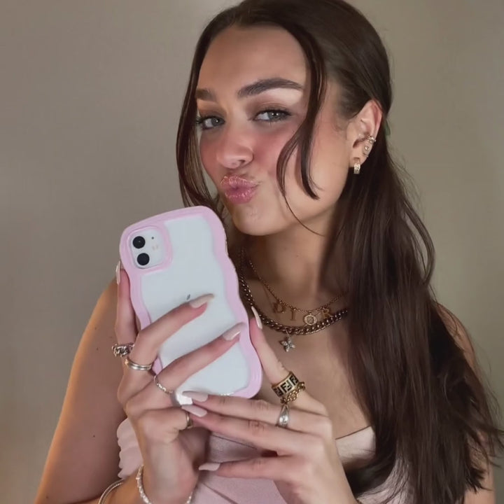 Curvy Phone Case - Pink
