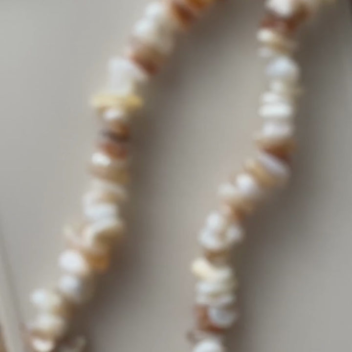 Crystal Phone Strap - Natural Nude