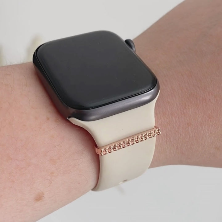 Watch Strap Charm - Rose Gold Dreams