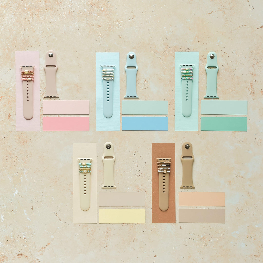 Watch Strap Charm Pack - Perfect Pastels