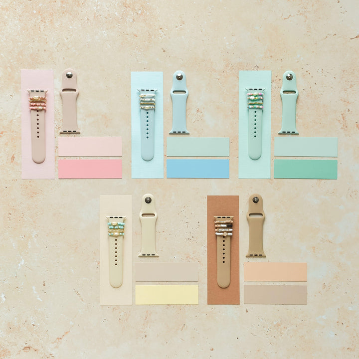 Watch Strap Charm Pack - Perfect Pastels